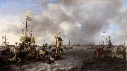 Ludolf Bakhuizen View of Amsterdam with Ships on the Ij France oil painting artist